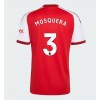 Arsenal Cristhian Mosquera #3 Hemmakläder 2026-27 Kortärmad